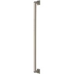 M Marcus Heritage Brass Door Pull Handle Square Vintage Design 490mm length
